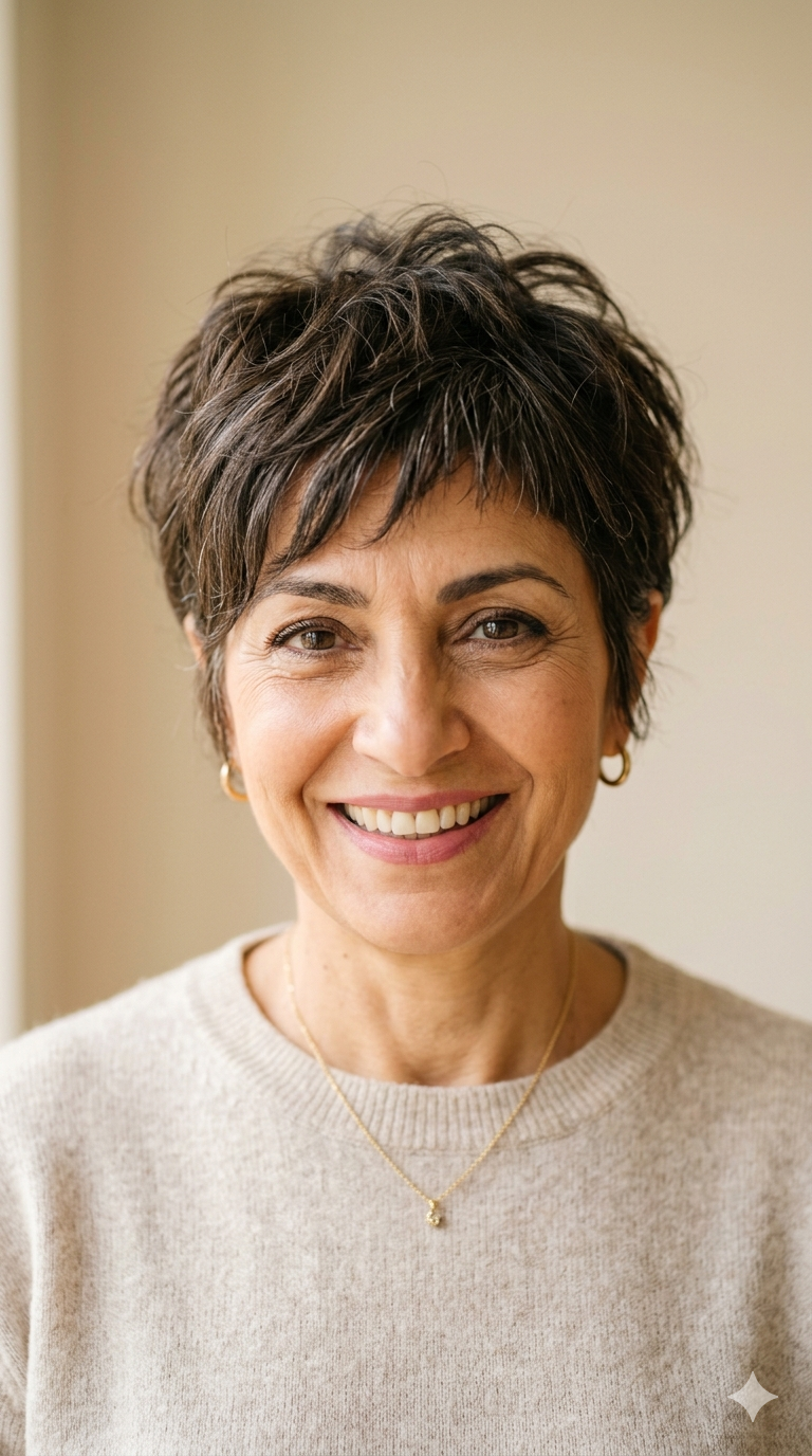 Wash-and-Wear Hairstyles for Women Over 50
