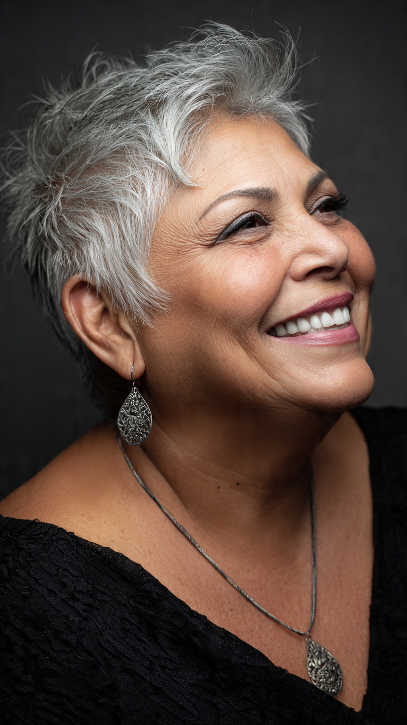 Flattering Haircuts for Plus Size Women Over 50