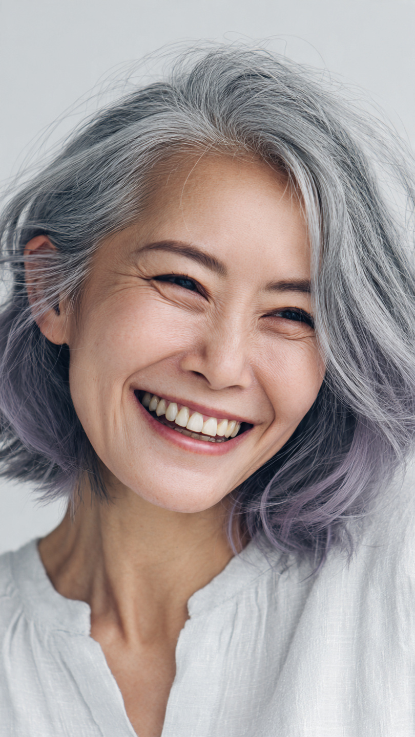 Stunning Gray Hair Highlight Ideas That Embrace the Silver