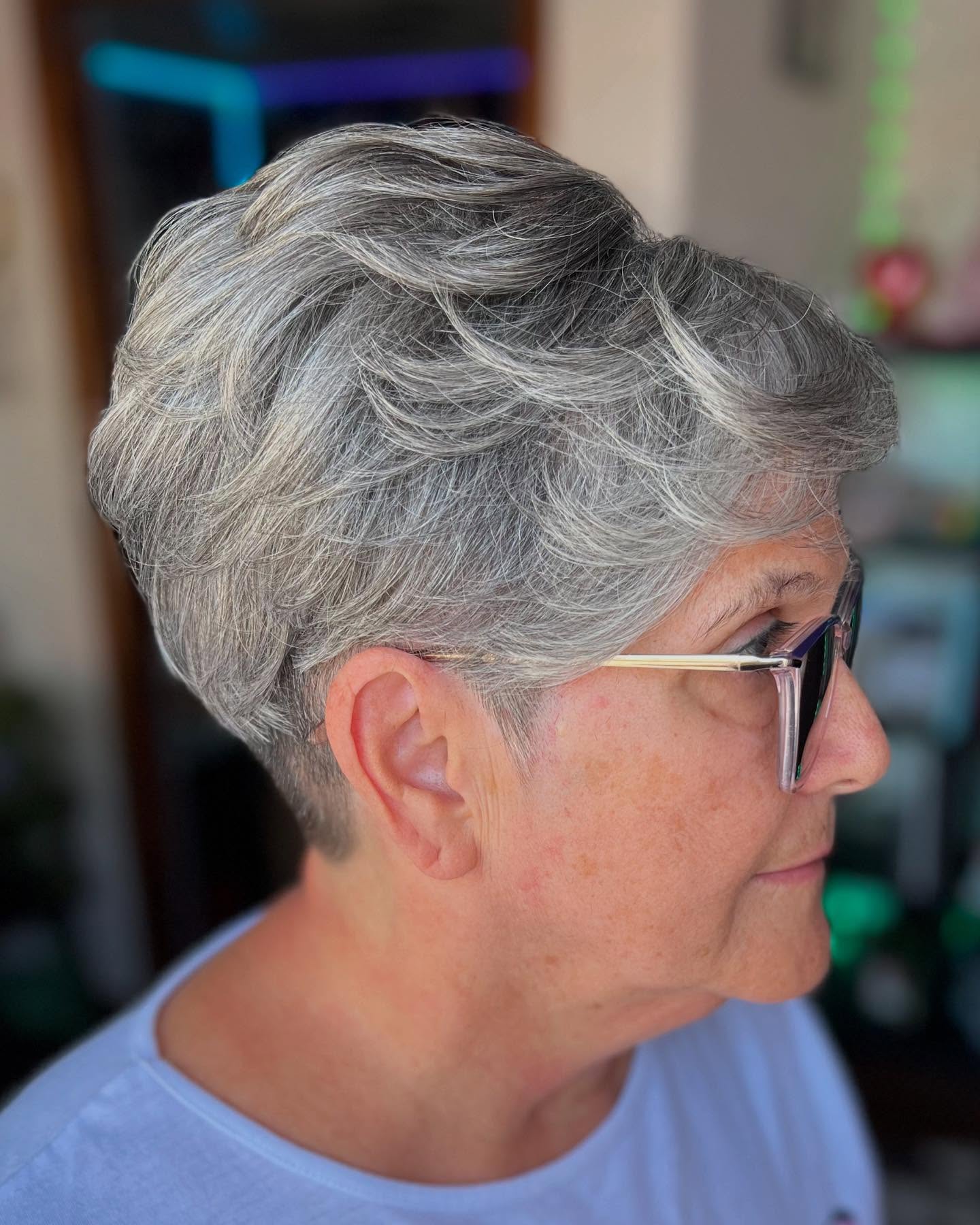 The Undercut Pixie for the Modern Woman Over 50