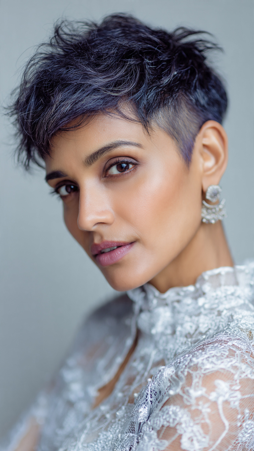 Stunning Ways to Rock a Pixie Cut with Shaved Sides