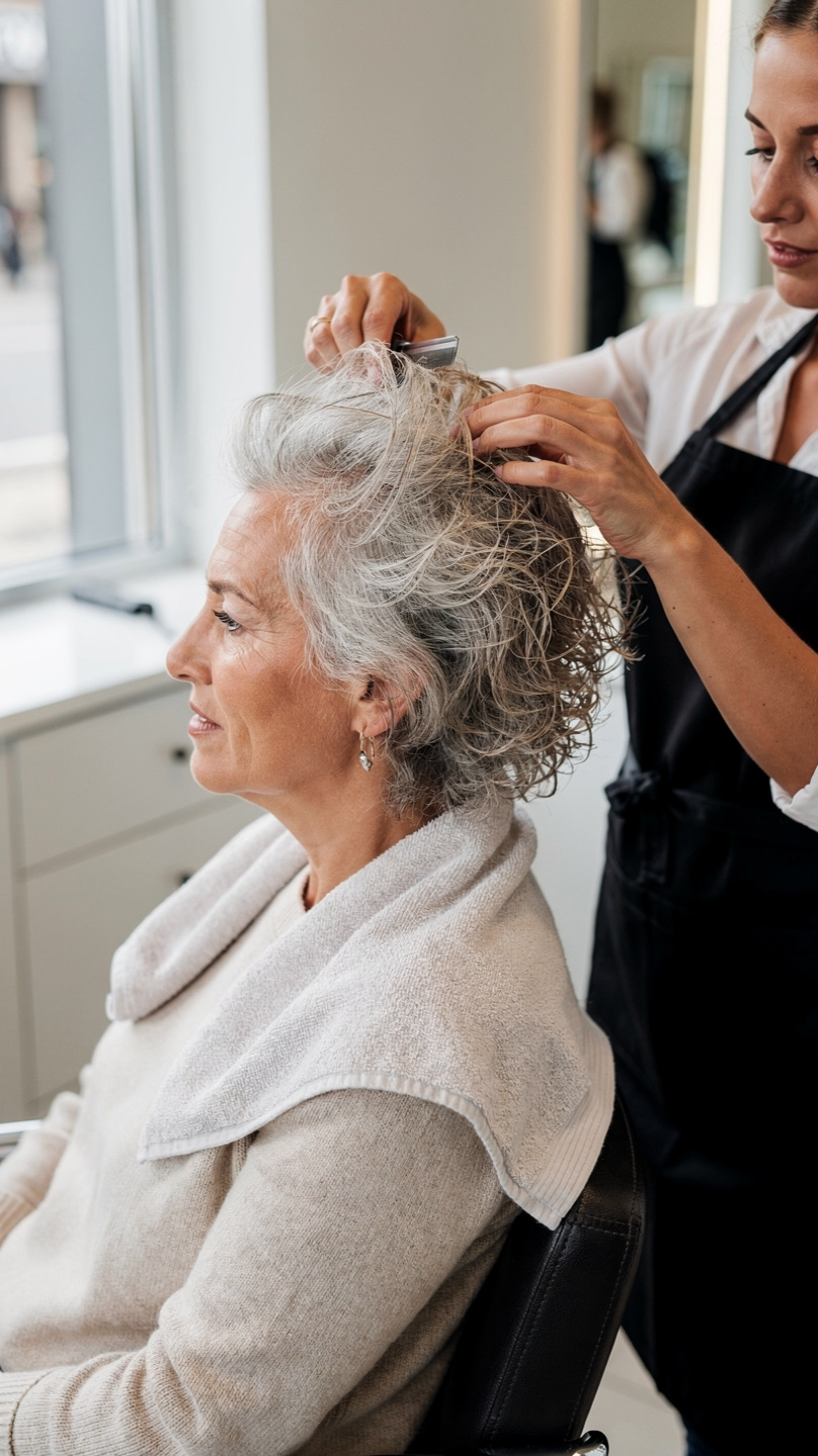  10 Essential Hair Tips To Tame the Frizz for Women Over 50.