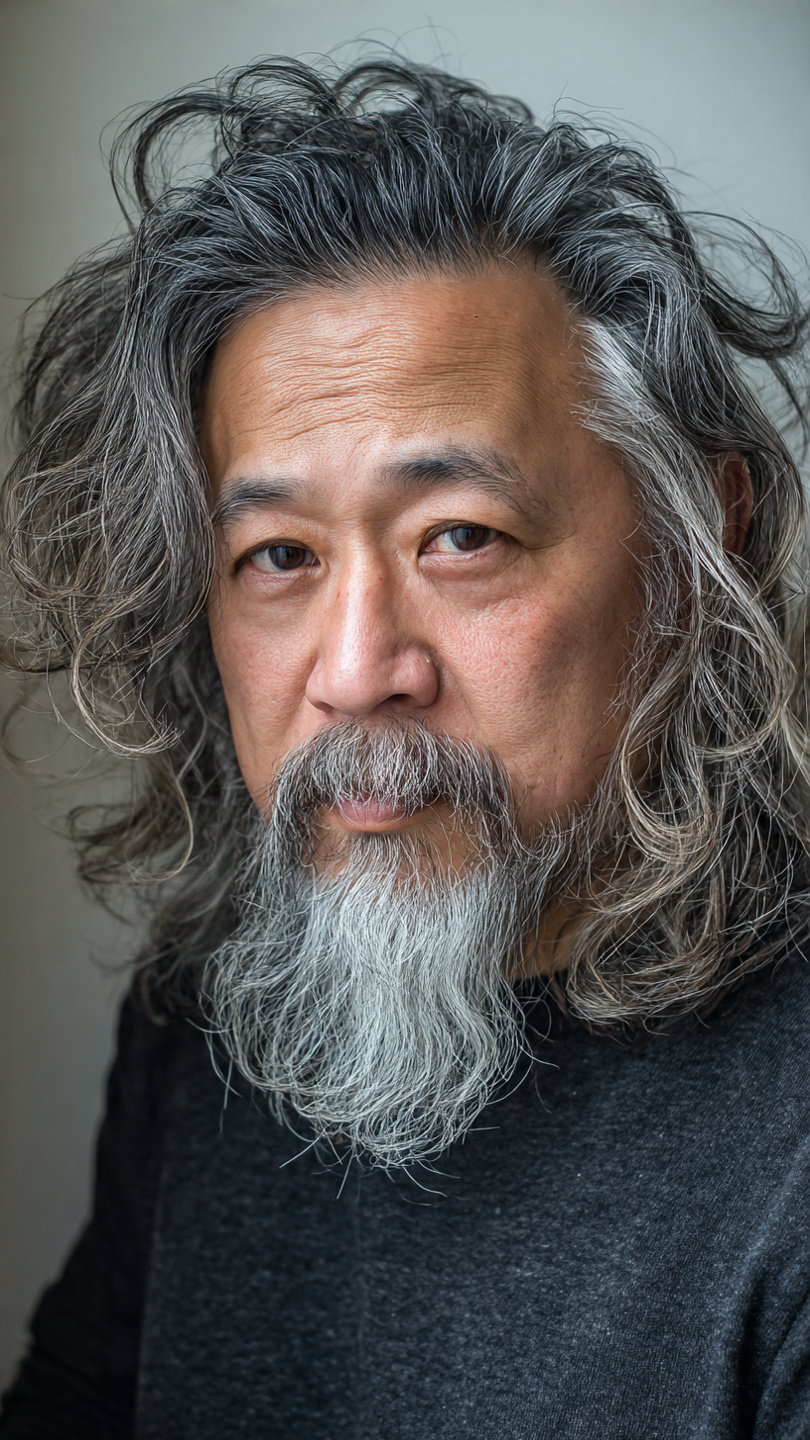 The Wolf Cut for Men Over 50: 15 Modern, Low-Maintenance Ideas That Add Volume and Edge